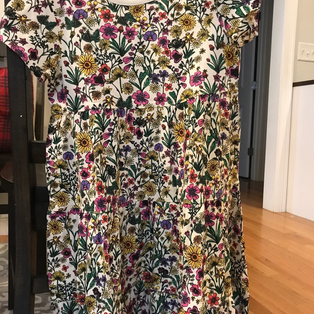 Girls Hanna Andersson swing dress size 10.